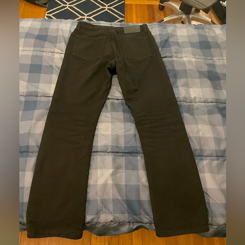 Eddie Bauer Flannel-Lined Flex Jeans - Straight Fit